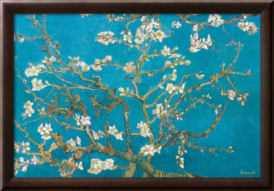Almond Branches in Bloom, San Remy - Vincent Van Gogh Paintings